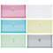 JAM Paper #10 Assorted Plastic Button String Envelope Set, 12ct.